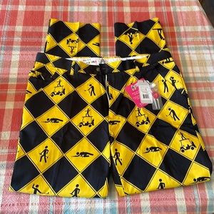 NWT Mens Royal & Awesome Swing Under Construction Golf Pants